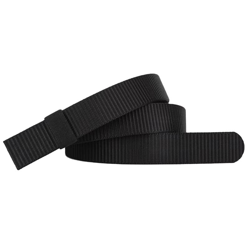 Black nylon belt strap colour