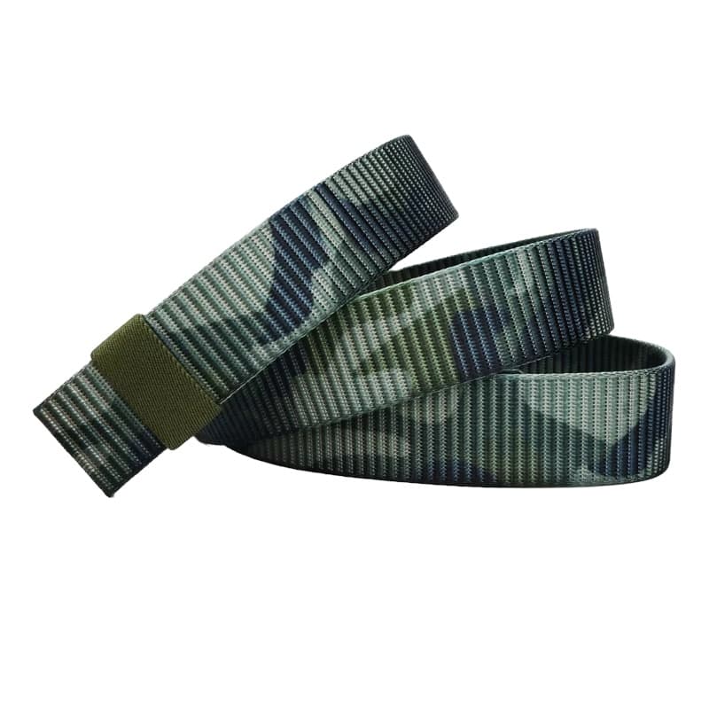 Green Camouflage nylon belt strap colour