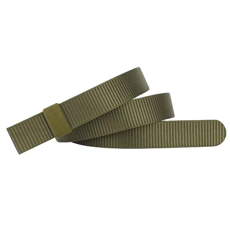 Green nylon belt strap colour