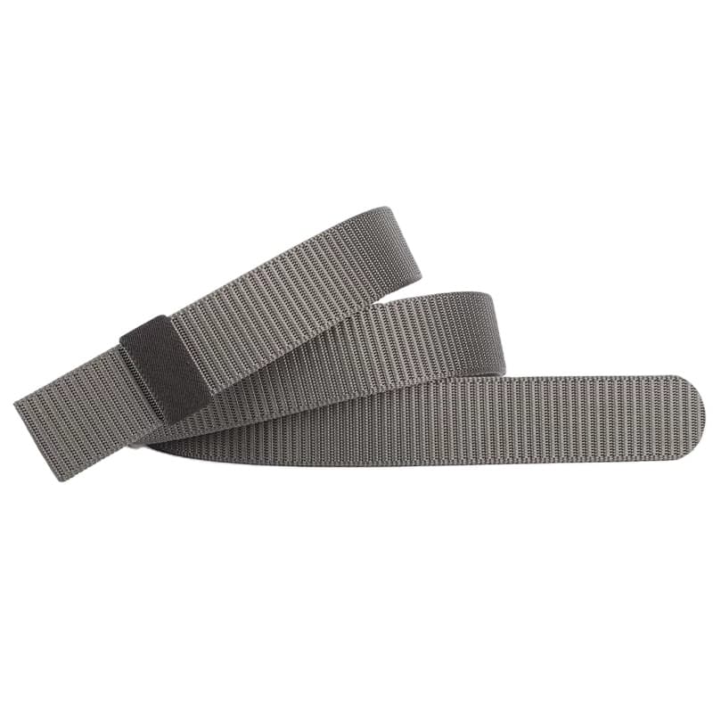 Grey nylon belt strap colour