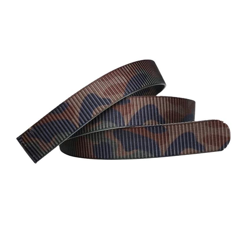 Red Camouflage nylon belt strap colour