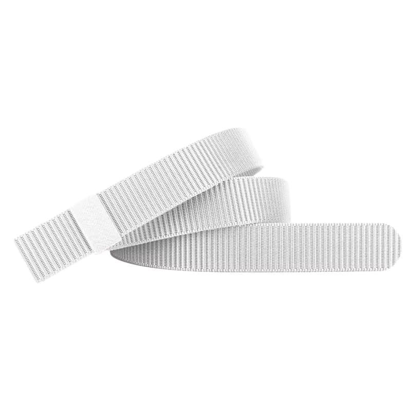 White nylon belt strap colour