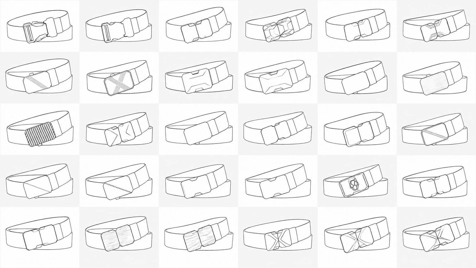 OEM belt process: Select a product