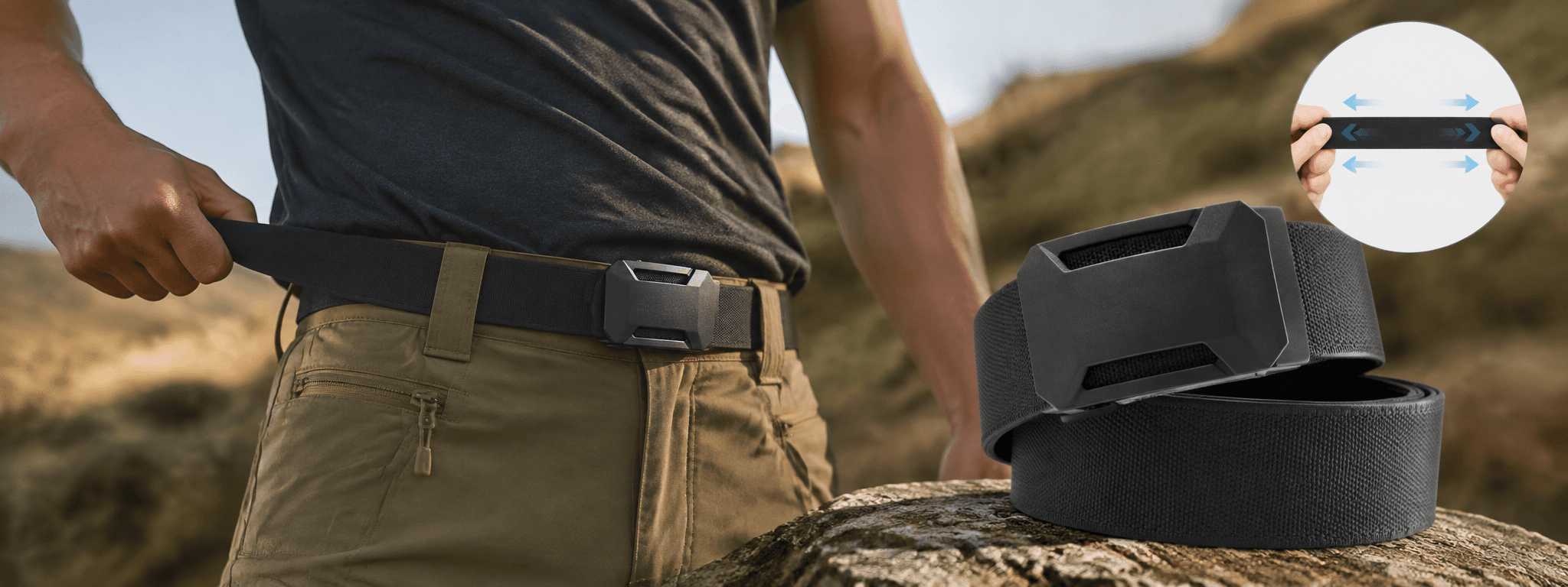 Elastic EDC belt series