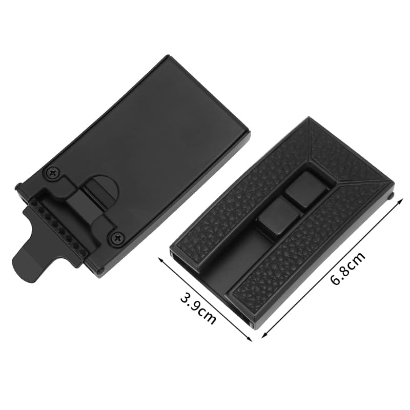 Leather-Faced Premium Slide Buckle (QSB-01)